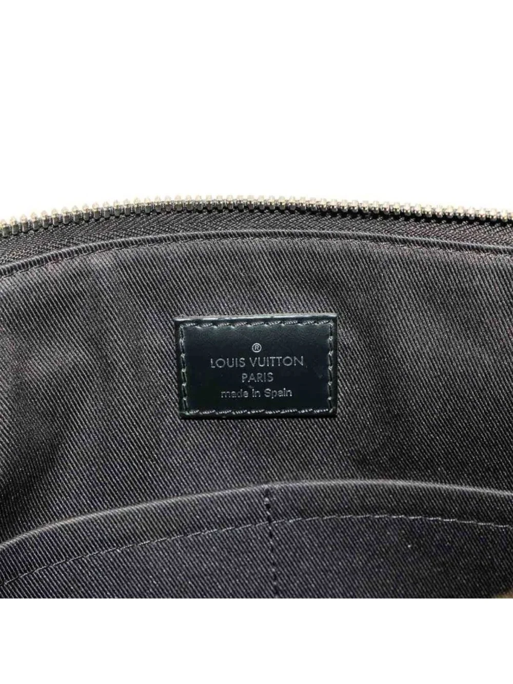 Louis Vuitton Damier Graphite Mick PM NM Shoulder Bag Black Gray